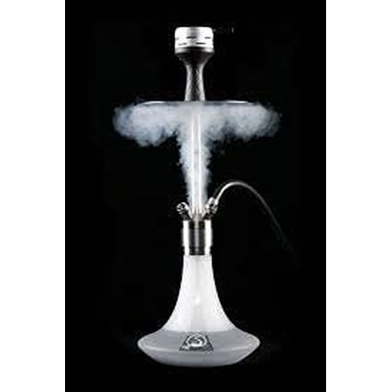 Steamulation Pro X II White Matt Shisha Wasserpfeife