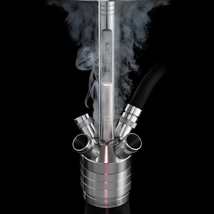 Steamulation Pro X III Clear Shisha Wasserpfeife