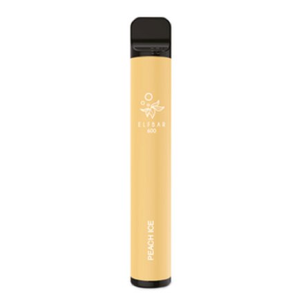 Elfbar - Peach Ice Nikotinfrei - 600 Zge - Disposable E-Shisha