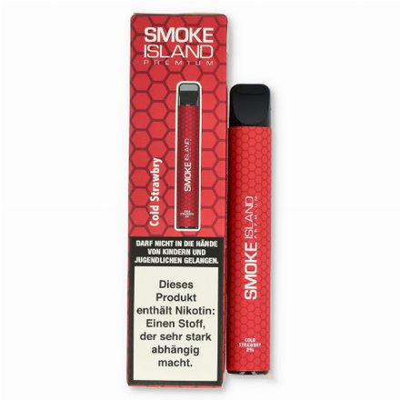 Smoke Island E-Shisha 600 Zge Cold Strawbry