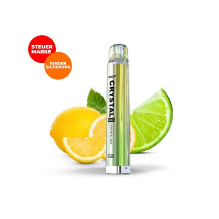 Crystal Bar Vape (Nikotin) - Lemon & Lime