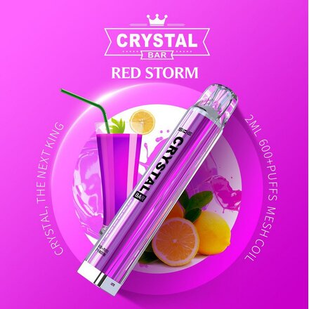 Crystal Bar Vape (Nikotin) - Red Storm