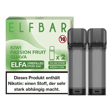 Elfbar Pots 2stk Kiwi Passionfruit Guave