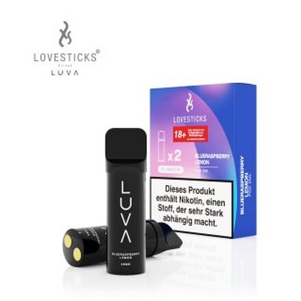 Luva Lovesticks -POD- Duo Pack - Bluerasberry Lemon