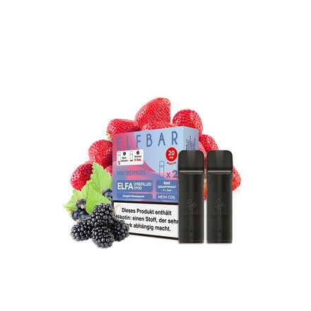 Elfbar Pods 2stk Mix Berries