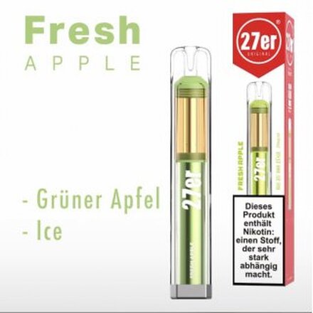 Venookah Einweg Vape 27er - Fresh Apple
