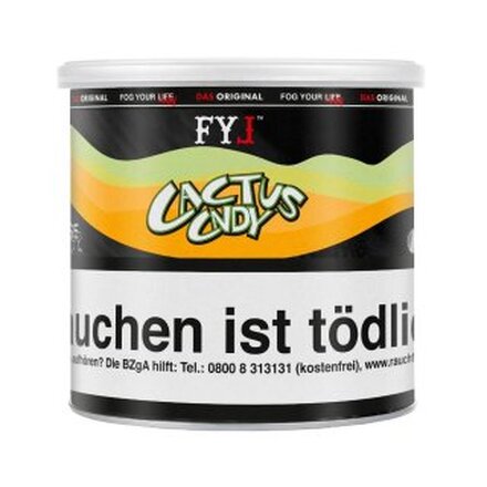 Hookain - Fog Your Law - Dry Base 65g - Cactus Cndy