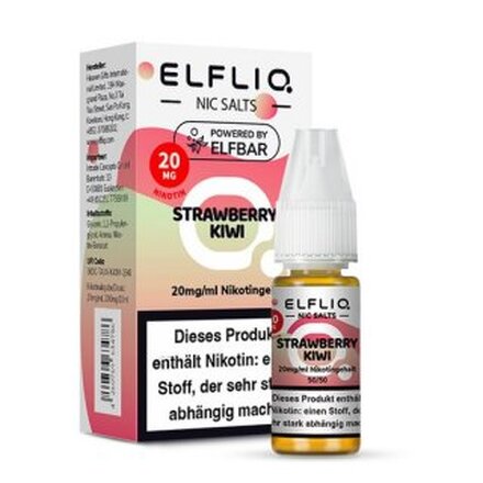 ELFLIQ Strawberry Kiwi - 10ml - 20mg/ml - Nikotinsalz