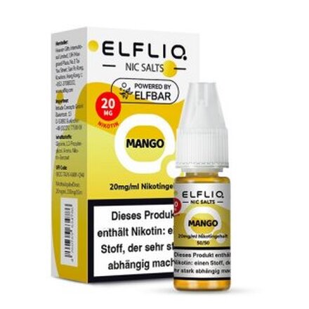 ELFLIQ Mango - 10ml - 20mg/ml - Nikotinsalz