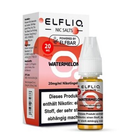 ELFLIQ Watermelon - 10ml - 20mg/ml - Nikotinsalz