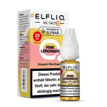 ELFLIQ Pink Lemonade - 10ml - 20mg/ml - Nikotinsalz