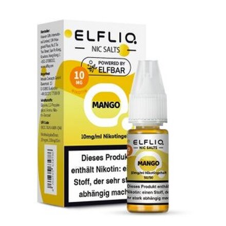 ELFLIQ Mango - 10ml - 10mg/ml - Nikotinsalz