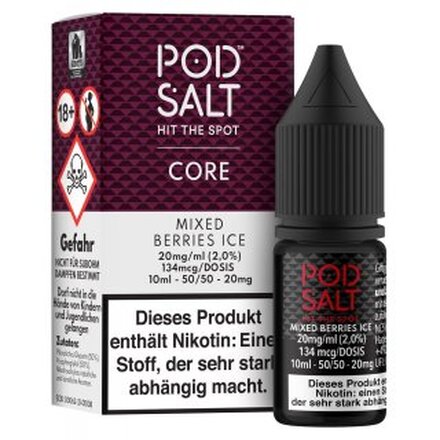 Pod Salt Core Mixed Berries Ice 10ml - 20mg/ml
