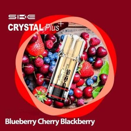 SKE Crystal Bar Blueberry Cherry Blackberry Pods