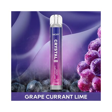 Crystal Vape Moff Grape Currant Lime