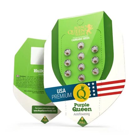 Royal Queen Seeds Cannabis Samen - Purple Queen Automatic - 3 stk.