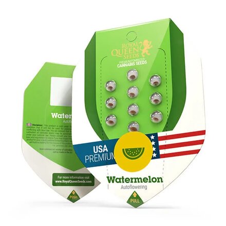 Royal Queen Seeds Cannabis Samen - Watermelon USA Premium Automatic - 5 Samen