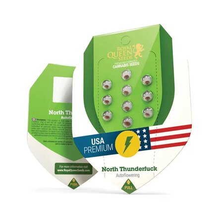 Royal Queen Seeds Cannabis Samen - North Thunderfuck USA Premium Automatic - 5 Samen