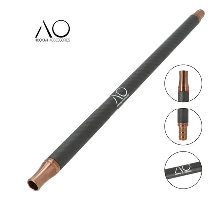 AO Carbon Schlauchset Matt Schwarz | Carbon High Tech: Ultra leicht und bruchsicher! (Rose Gold)