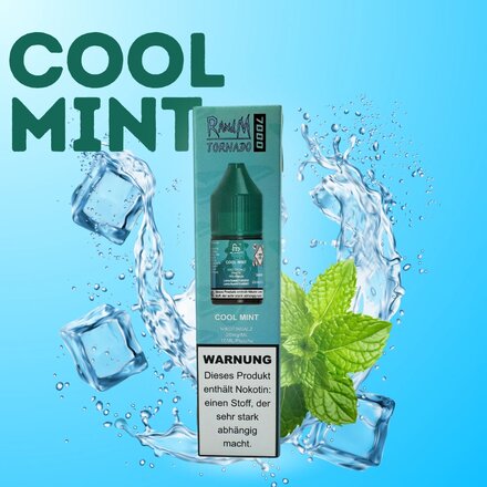 RandM Tornado 7000 Liquid Cool Mint 10ML 20mg/ML