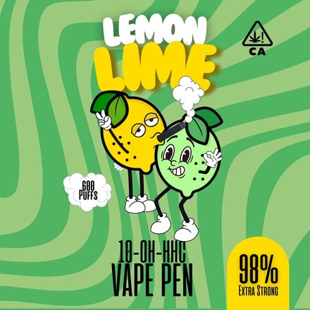 Highappy 10-OH-HHC Vape Lemon Lime 1ml