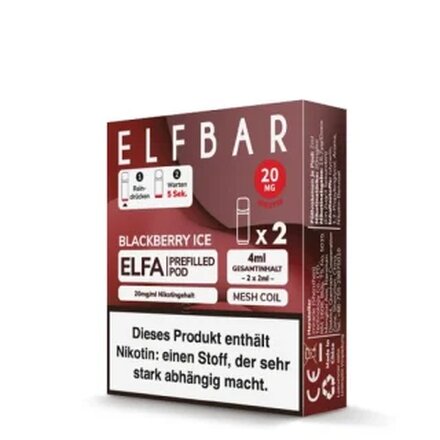 Elfbar Pods 2stk Blackberry Ice