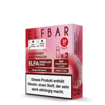 Elfbar Pods 2stk Raspberry Watermelon