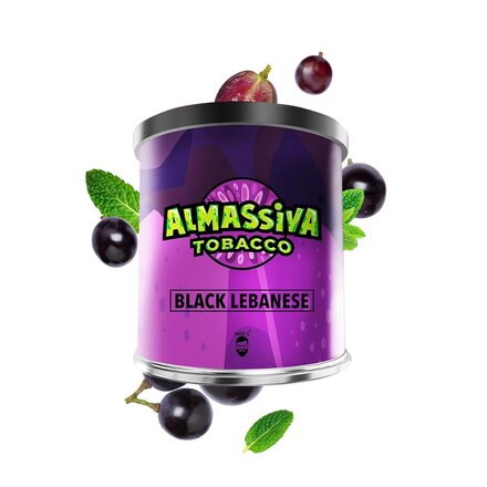 ALMASSIVA Tobacco -  Black Lebanese 200g