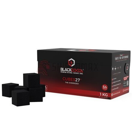 BLACKCOCO&rsquo;s - 1 KG Premium Shisha Kohle 28er...