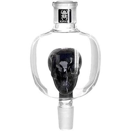Kaya Shisha Molassefänger Skull Schwarz