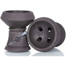 KS Appo Steinkopf Shisha Kopf Death Edition Schwarz