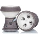 KS Appo Steinkopf Shisha Kopf Death Edition Wei�