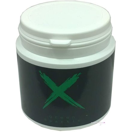 NaRm Shisha Farbe Xschischa 50 g Pulver Farbe grün/Green Sparkle
