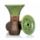 Werkbund Hookah EVO Deep Shisha Phunnel Coral Yellow Green