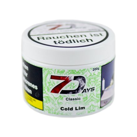 7 Days Tabak - Cold Lim 200g