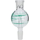 AO Shisha Molassefnger Kugel 60mm Tiger Grn 18/8...
