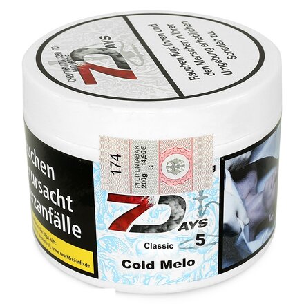 7 Days Classic Cold Melo Tabak 25g