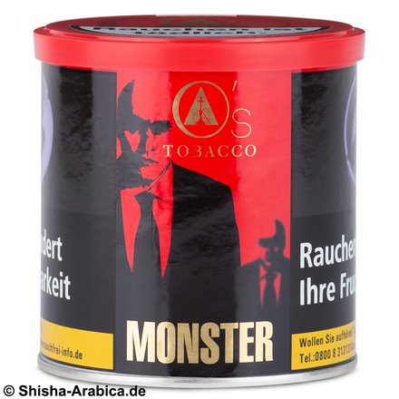 Os Tobacco Red - Monster 200g