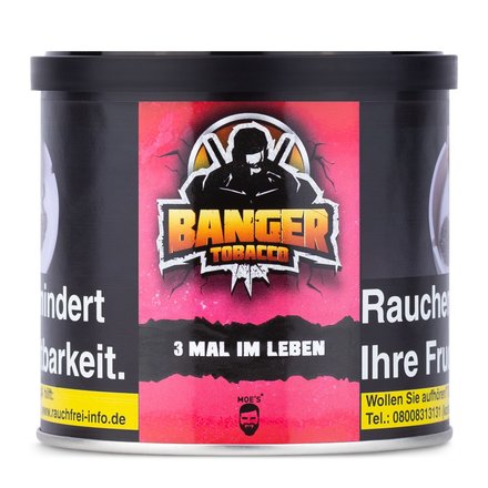 Banger Tobacco - 3 Mal im Leben 200g